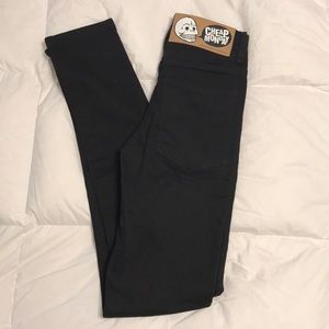 Brand New Cheap Monday Black Skinny Jeans